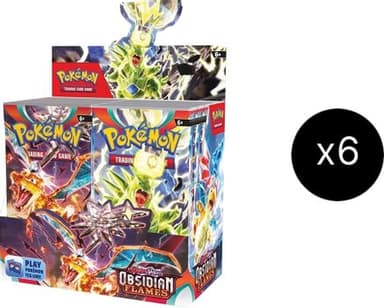 Obsidian Flames Booster Box Case